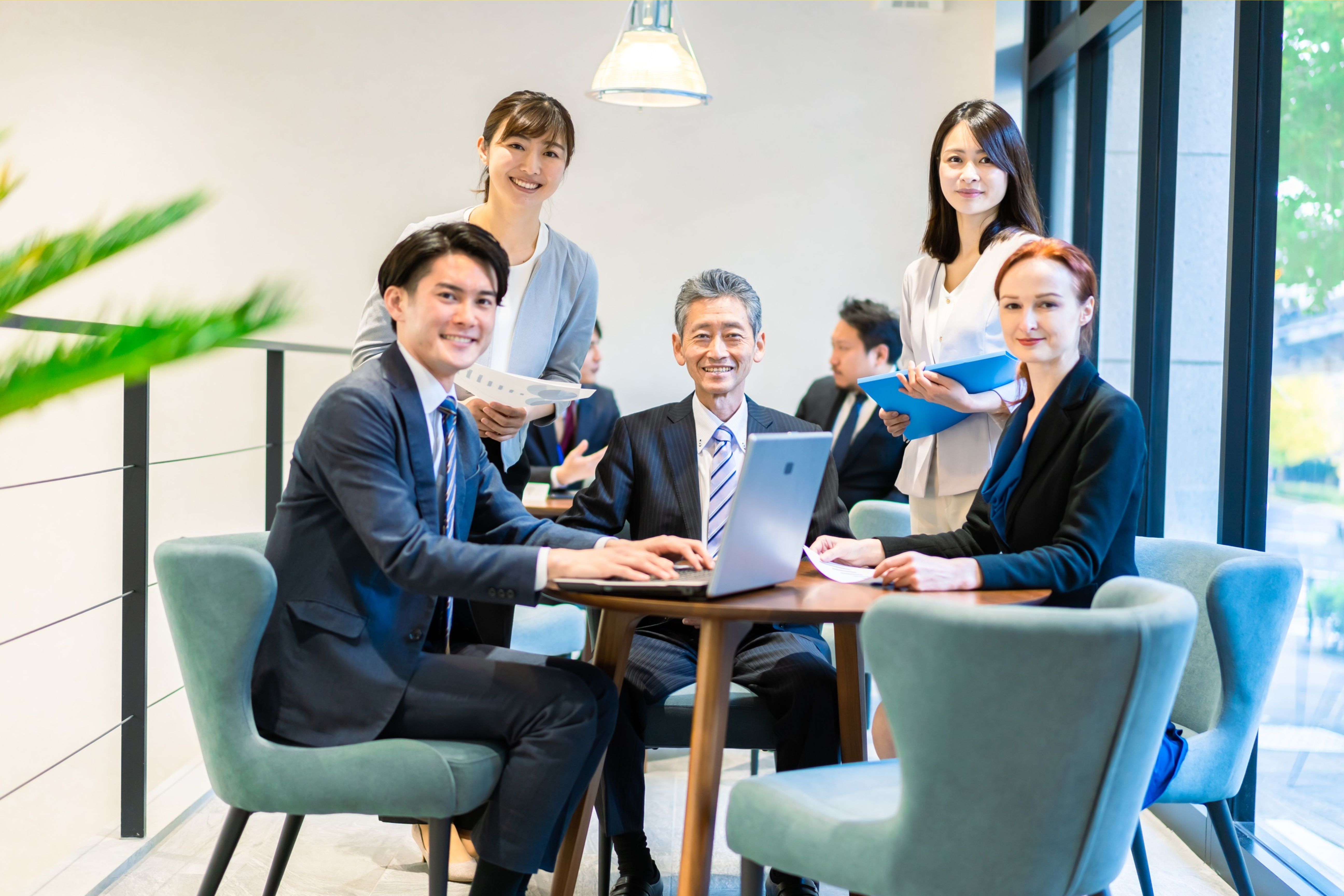 Participants enjoying a DIY Terrarium activity at The Thought Bulb